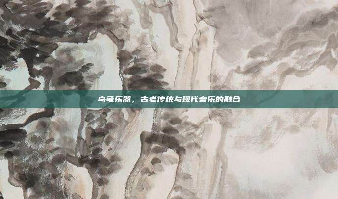 乌龟乐器,古老传统与现代音乐的融合
