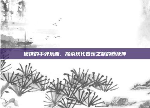 便携的手弹乐器，探索现代音乐之旅的新伙伴