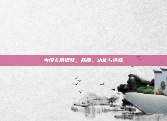 考级专用钢琴，品质、功能与选择