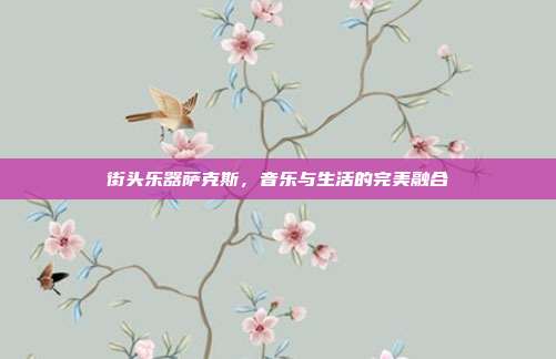 街头乐器萨克斯，音乐与生活的完美融合