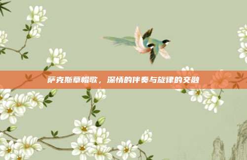 萨克斯草帽歌，深情的伴奏与旋律的交融