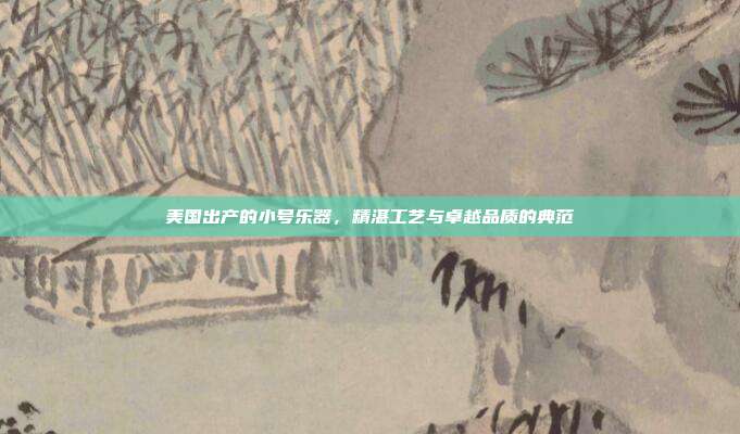 美国出产的小号乐器，精湛工艺与卓越品质的典范