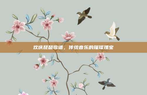 欢庆琵琶歌谱,传统音乐的璀璨瑰宝