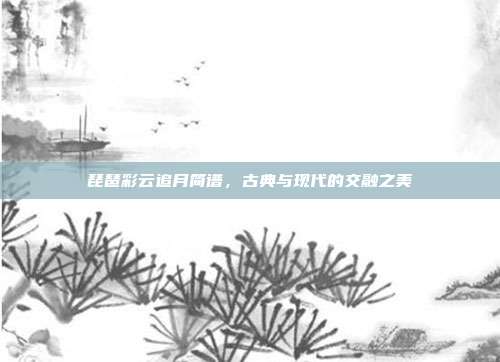 琵琶彩云追月简谱,古典与现代的交融之美