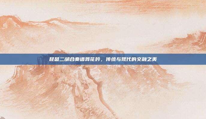 琵琶二胡合奏谱葬花吟,传统与现代的交融之美