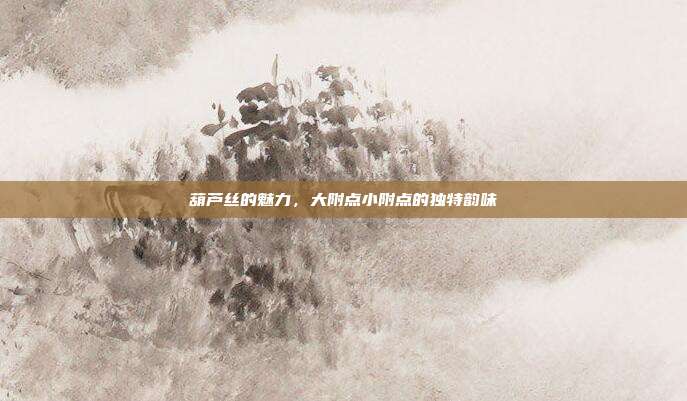 葫芦丝的魅力,大附点小附点的独特韵味