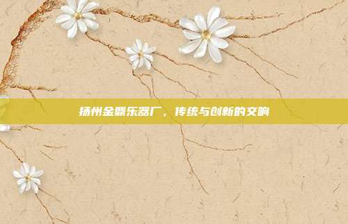 扬州金鼎乐器厂,传统与创新的交响