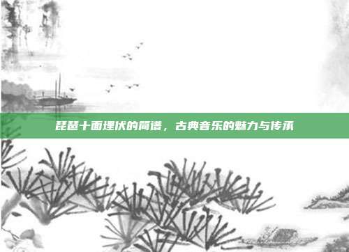 琵琶十面埋伏的简谱,古典音乐的魅力与传承