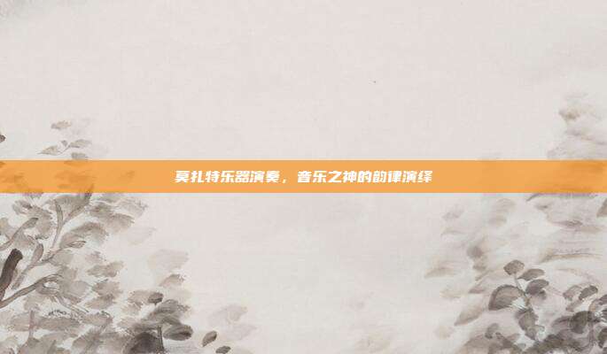 莫扎特乐器演奏,音乐之神的韵律演绎