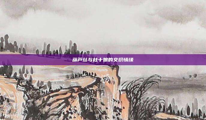 葫芦丝与杜十娘的交织情缘