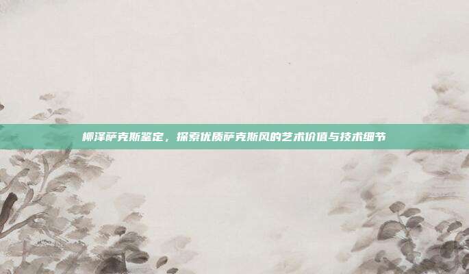 柳泽萨克斯鉴定,探索优质萨克斯风的艺术价值与技术细节