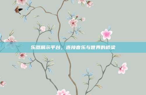 乐器展示平台,连接音乐与世界的桥梁