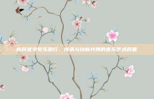 新民老字号乐器行，传承与创新共舞的音乐艺术殿堂