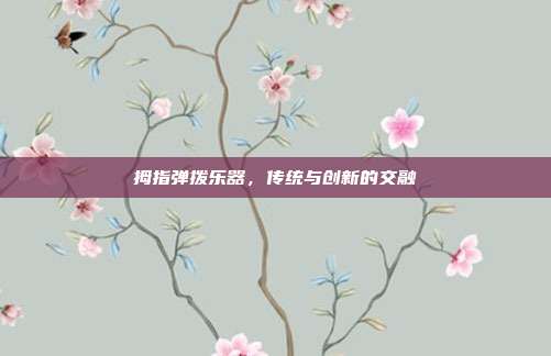 拇指弹拨乐器,传统与创新的交融