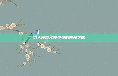 狼人琵琶尤克里里的音乐之旅