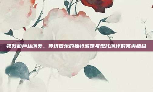 牧归葫芦丝演奏,传统音乐的独特韵味与现代演绎的完美结合