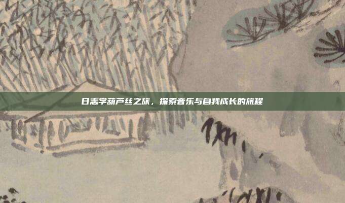 日志学葫芦丝之旅,探索音乐与自我成长的旅程