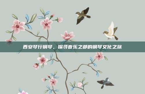 西安琴行钢琴,探寻音乐之都的钢琴文化之旅