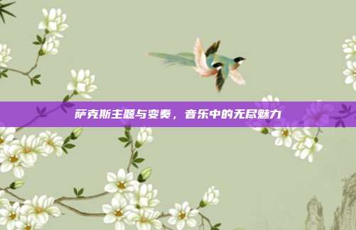 萨克斯主题与变奏，音乐中的无尽魅力