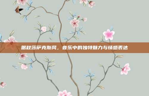 喀秋莎萨克斯风,音乐中的独特魅力与情感表达
