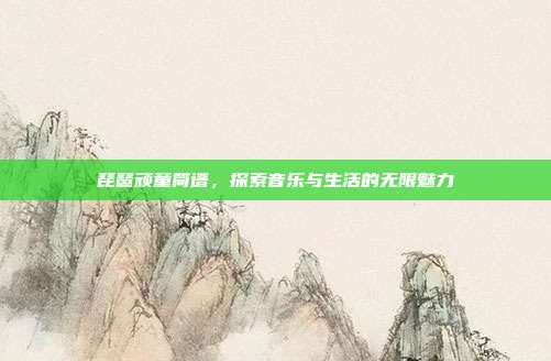 琵琶顽童简谱,探索音乐与生活的无限魅力