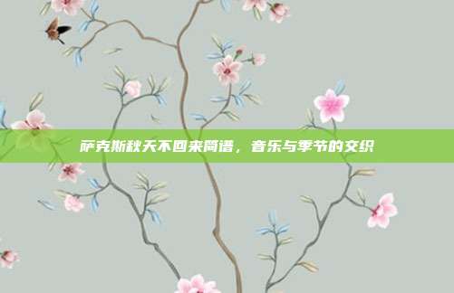 萨克斯秋天不回来简谱,音乐与季节的交织