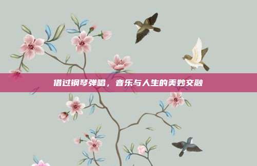 借过钢琴弹唱,音乐与人生的美妙交融