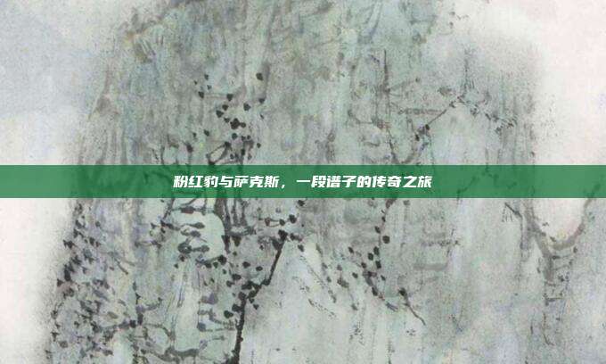 粉红豹与萨克斯,一段谱子的传奇之旅