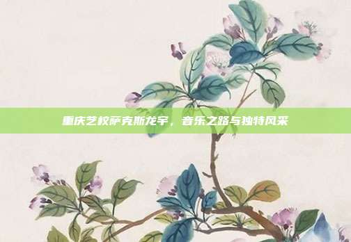 重庆艺校萨克斯龙宇，音乐之路与独特风采
