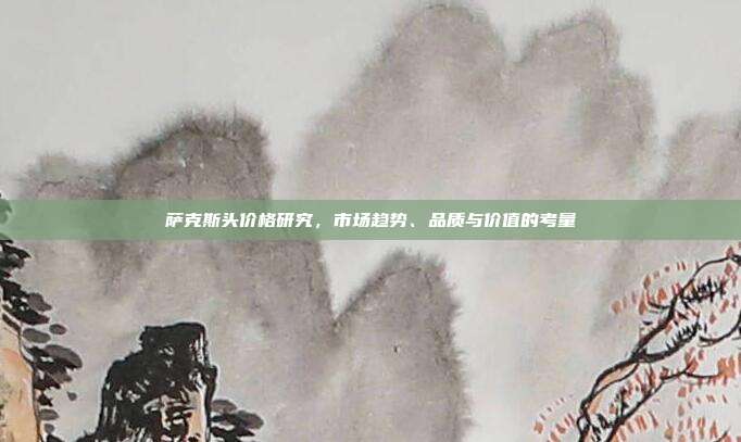 萨克斯头价格研究，市场趋势、品质与价值的考量