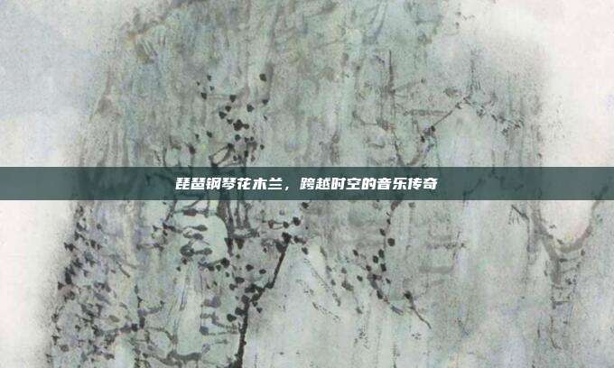琵琶钢琴花木兰，跨越时空的音乐传奇
