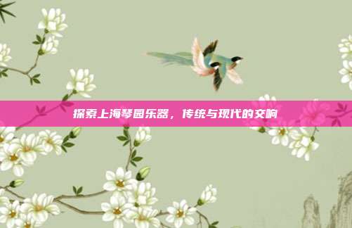 探索上海琴园乐器,传统与现代的交响