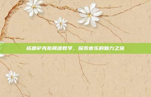成都萨克斯简谱教学,探索音乐的魅力之旅