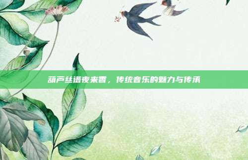 葫芦丝谱夜来香，传统音乐的魅力与传承