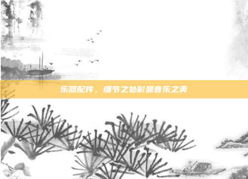 乐器配件，细节之处彰显音乐之美