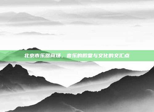 北京市乐器商场,音乐的殿堂与文化的交汇点