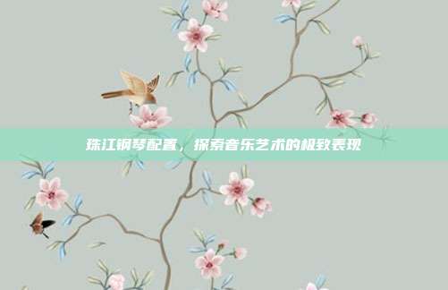 珠江钢琴配置,探索音乐艺术的极致表现