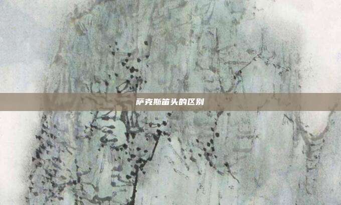 萨克斯笛头的区别