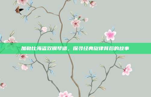 加勒比海盗双钢琴谱，探寻经典旋律背后的故事