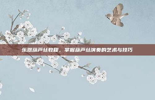 乐器葫芦丝教程，掌握葫芦丝演奏的艺术与技巧